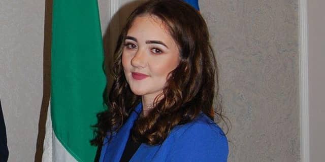 Sinn Féin Councillor Dakota Nic Mheanman