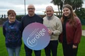 Pictured at the Foroige Volunteer Conference in Galway were Offaly representatives Barbara Daly, Niall Fitzgerald, Colm Daly, Caitlin Curley.