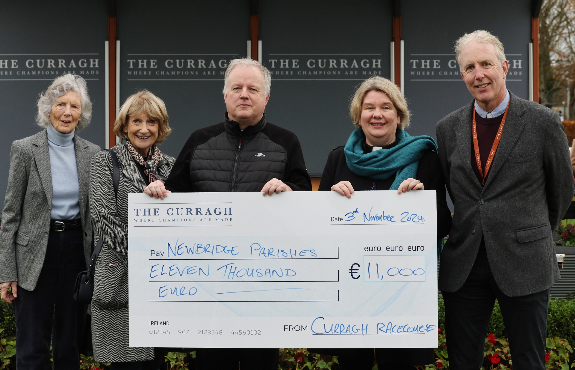 Newbridge Parishes Race Day 2024 raises €11k for community projects