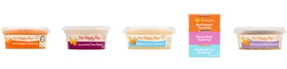 The Happy Pear Moroccan Style Hummus (150g); batch number: 4305; use by date: 12/12/2024
