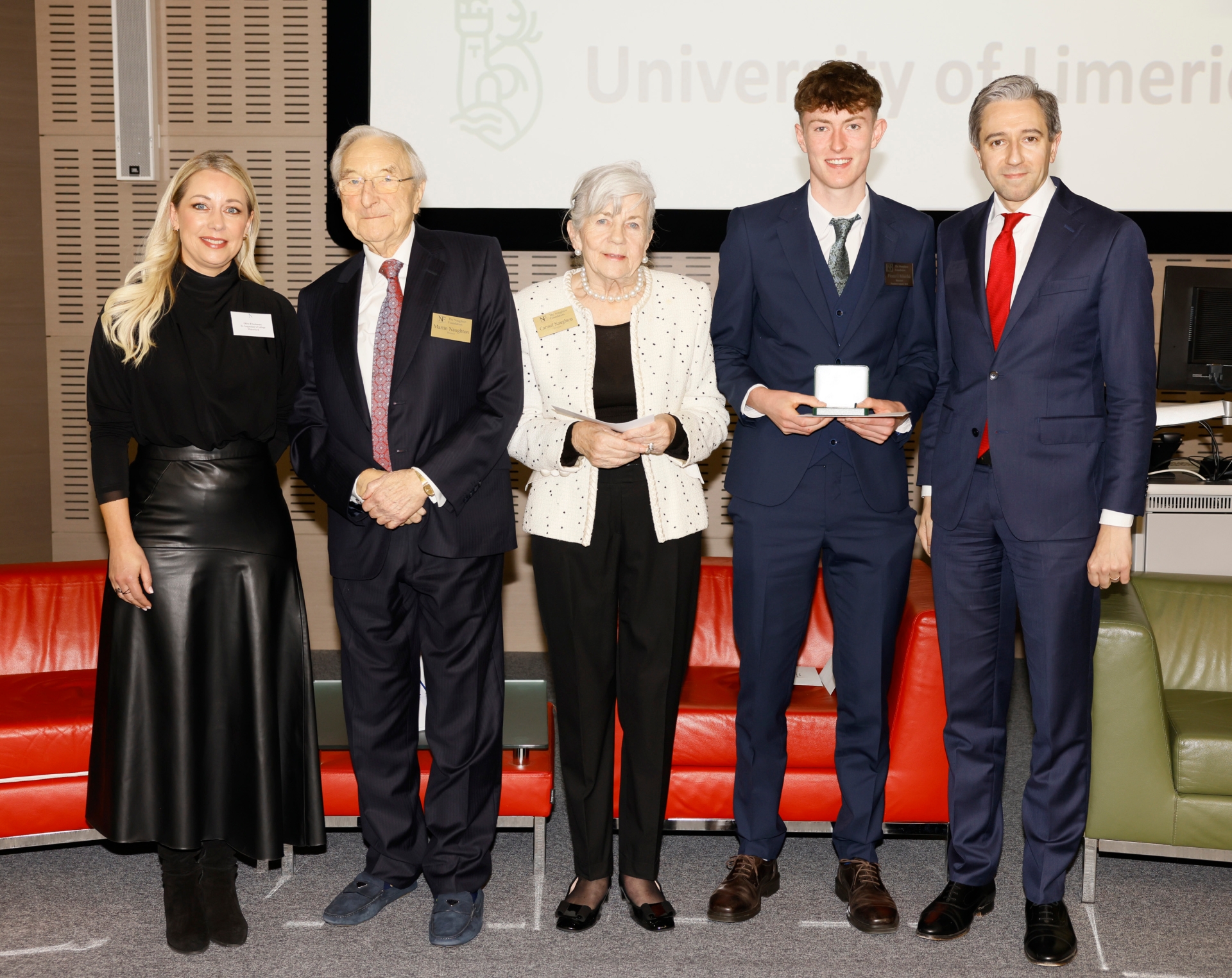 Waterford student awarded prestigious scholarship from Naughton Foundation