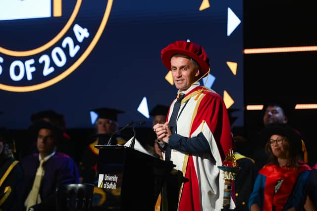 Speaking at a ceremony in Ipswich on Monday, McKenna said: “It made me realise that so often in our careers, so often in our ambitions, we are limited by our own perceptions of what is possible, by our own perceptions of what we can achieve.