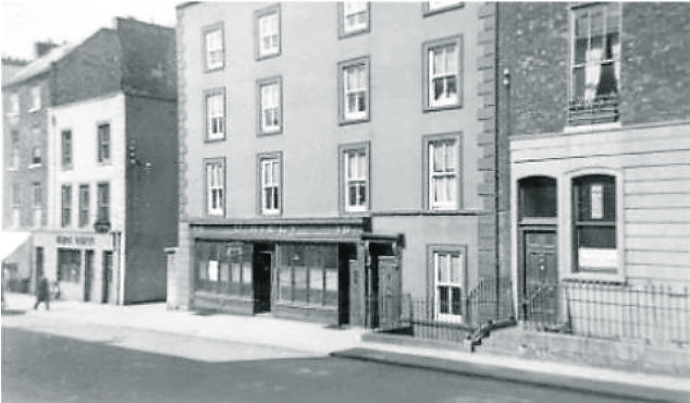 An early view of 19 Shannon Street, now home to Flannery’s Pub I PICTURE: Limerick City Museum
