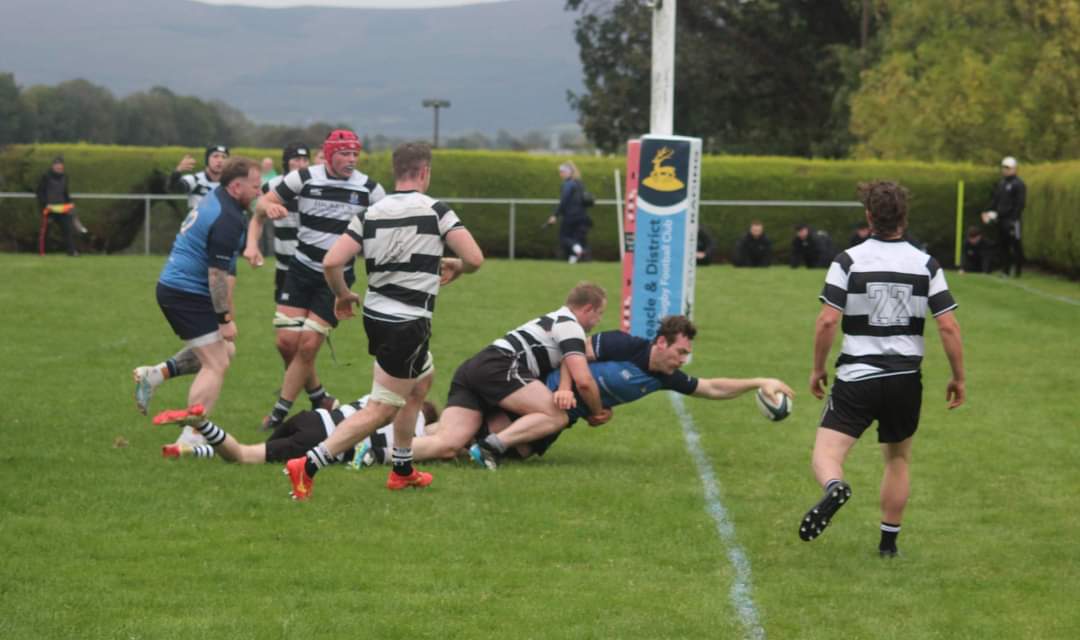 Kevin Kinnane scores Kilfeacle's third try against Thurles