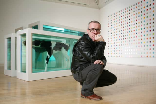 “I thought you were an interesting person, but I didn’t want to do it because a lot of people had an angle against contemporary art then, which I thought was wrong.”