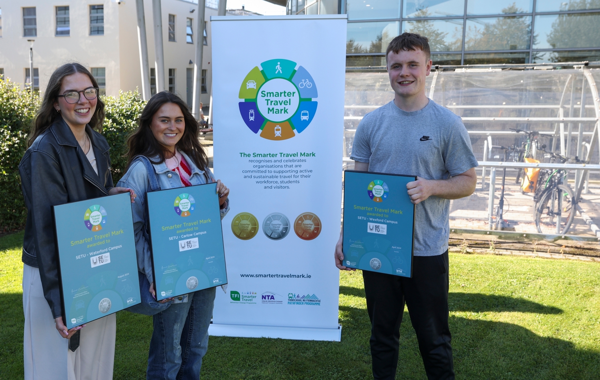 SETU have been awarded the Smarter Travel Mark for active and ...