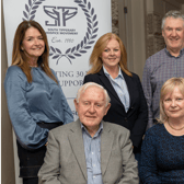 Members of the organising committee of the fundraising concert for the South Tipperary Hospice Movement  are (seated) Danny Carroll, Liz Nallen, Michael Kiely, (standing) back Shira Lane, Nicola Norm