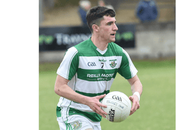 St Fechins Aaron McGlew. Photo: Arthur Kinahan