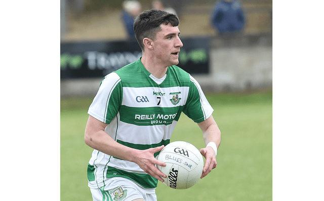 St Fechins Aaron McGlew. Photo: Arthur Kinahan