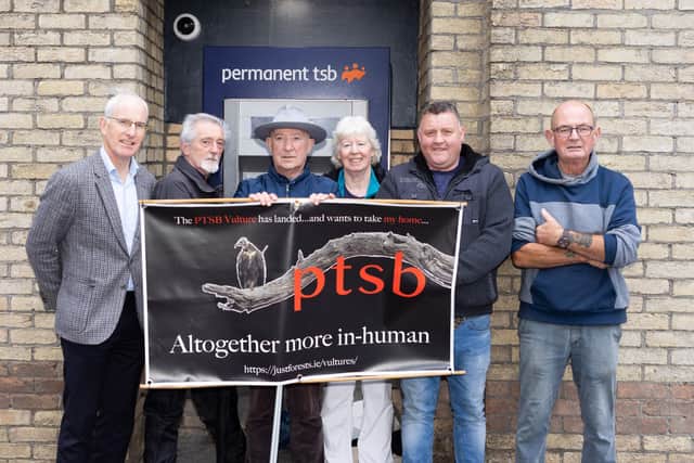 The upcoming Limerick vigil will be his tenth following vigils outside PTSB branches in Tullamore, Mullingar, Athlone, Longford, The Four Courts. (Dublin), Portlaoise, Carlow, Nenagh and Eyre Square in Galway City.