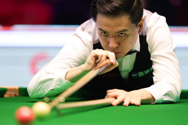 There was also success for China’s Long Zehuang, who battled past Woollaston 5-3, a break of 76 securing a hard-earned victory to set up a quarter-final against Lisowski.
