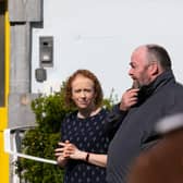 Ciara Quinn (GSC) pictured with CEO of GSC, Noel Sherry