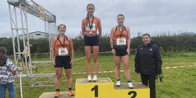 Rosses AC had a 1-2-3 in the women's race