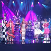 The 10 world finalists students at the Junk Kouture Dublin City Final. Photos@ Andrejs Plavins