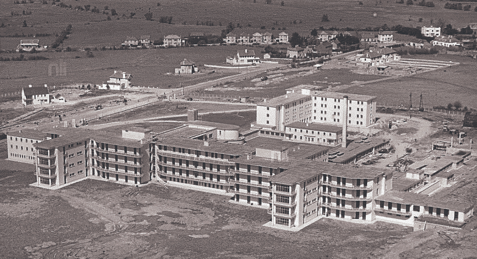 Limerick Regional Hospital nearing completion in 1955 I PICTURE: National Library of Ireland