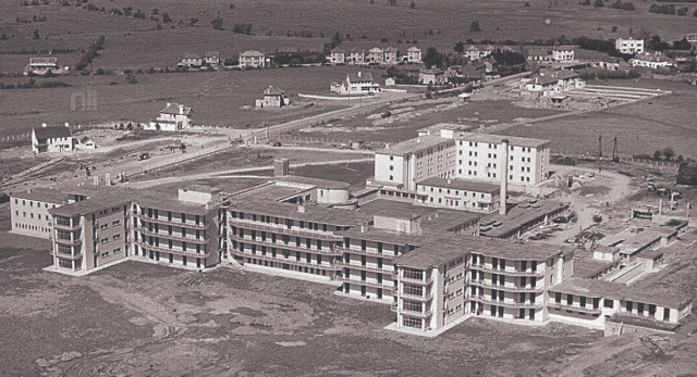 Limerick Regional Hospital nearing completion in 1955 I PICTURE: National Library of Ireland