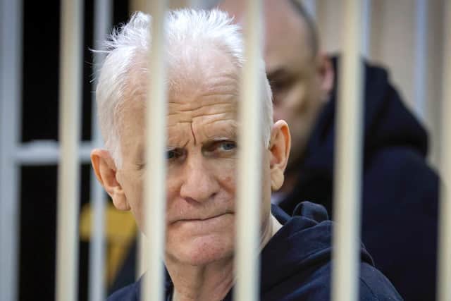 There are more than 1,300 political prisoners in Belarus, according to the Viasna human rights centre. They include the group’s founder and Nobel Peace Prize laureate Ales Bialiatski and Polish newspaper journalist Andrzej Poczobut, whose release Poland is seeking.