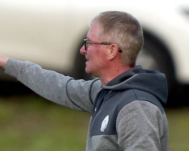 Finn Harps manager Darren Murphy. Photo: Thomas Gallagher
