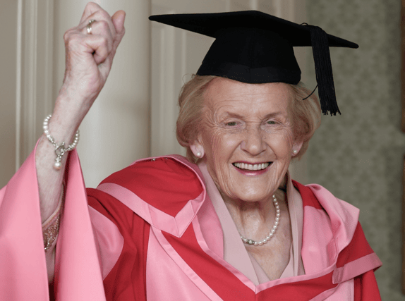 Anna May McHugh was conferred with an honorary doctorate at Trinity College Dublin earlier this year. She is now set to receive one from SETU.