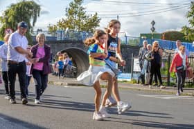 A street céilí in Sallins last year