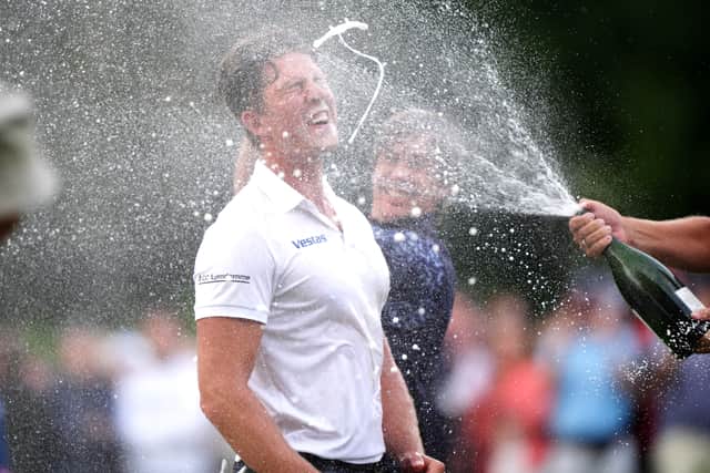 “I’ve had kind of a long career, just moving slowly ahead and every year getting a little bit better. I’ve never won on the Challenge Tour, nothing like that, so to win here for a first win I feel very good.