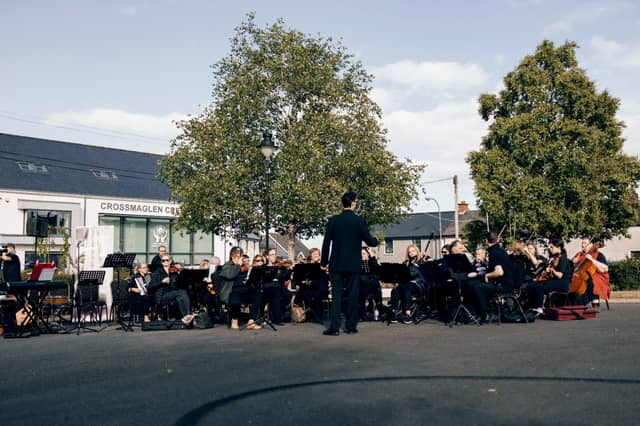 The Oriel Traditional Orchestra performin glast year