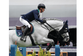 Denis Lynch in action at Hamburg.