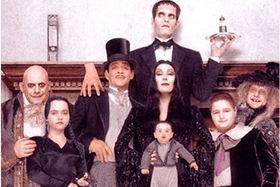 The cast from the hit 1991 film, The Addams Family, the musical version of which will be Carrick-on-Suir Musical  Society's 2025 show