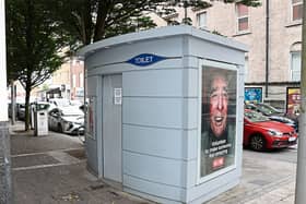 There have been complaints from some business people over the condition of the toilet beside Dunnes Stores in the city centre | PICTURE: Adrian Butler