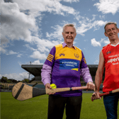 Hurling for Cancer team captain's Jim Bolger and Davy Russell