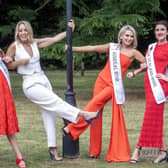 Waterford Rose Abby Walsh, Kathryn Thomas, Donegal Rose Niamh Shevlin and New Zealand Rose Keely O'Grady. Photo: Domnick Walsh Photographer 