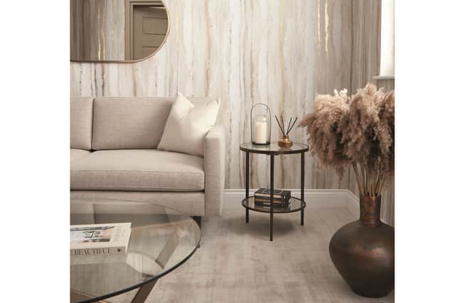 “Think high-shine, mirror-polish and textured surfaces, from burnt and oxidised to patinated and brushed.”