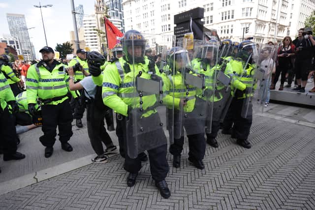 Home Secretary Yvette Cooper said people involved in the clashes “will pay the price” and that “criminal violence and disorder has no place on Britain’s streets”.