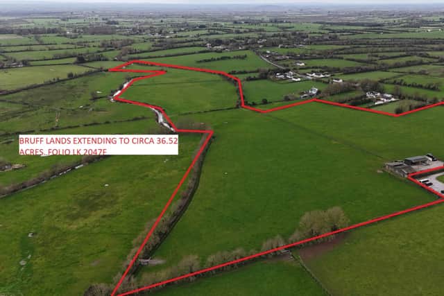 At 3pm last Thursday, July 25, GVM’s Tom Crosse and John O’Connell presided over the auction of a 36.5acre holding at Camas, Bruff (pictured below). It took place online and in GVM’s Limerick city auction rooms in Glentworth Street.