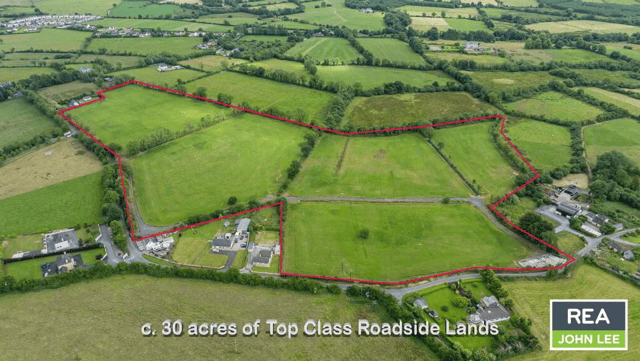 Thirty acres at Foxhall, Newport is up for auction on Wednesday, July 31