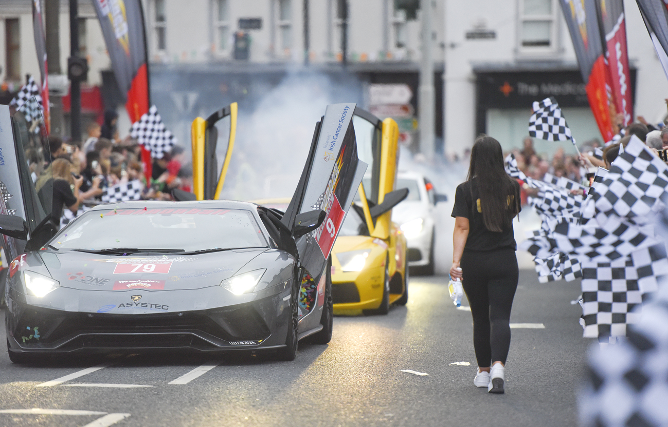 A photograph of Cannonball 2019 in Edenderry, County Offaly. Photograph credit: Kasia Farat.