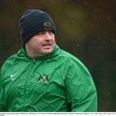 Philly Ryan on the line. Picture credit: Stephen McCarthy / SPORTSFILE