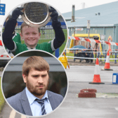 Sergee Kelly (below) has admitted to dangerous driving causing the death of Ronan Wilson in Bundoran. Photos: North West Newspix