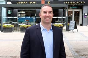 Peter Brazil, managing director of Limerick Travel, is excited about the possibilities the acquisition will bring his firm | PICTURE: Adrian Butler
