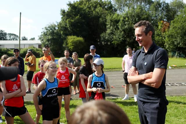 “Ultimately, the important thing is the base of your pyramid. The more people doing triathlon the better, the more young people that inspires, the more young people who know what it is, the better.