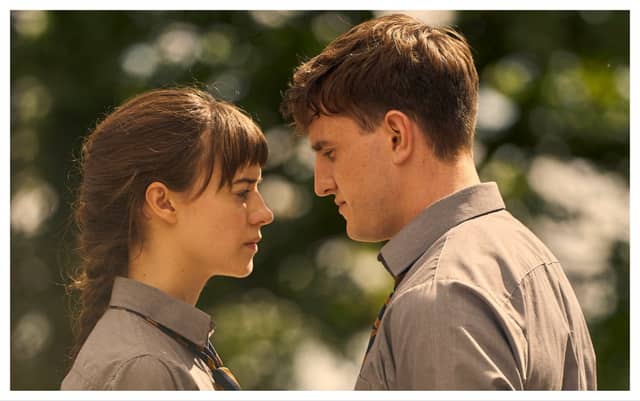 Daisy Edgar-Jones as Marianne and Paul Mescal as Connell in the adaptation of Sally Rooney’s Normal People (Enda Bowe/BBC/PA)
