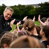 New Republic of Ireland Ireland manager Heimir Hallgrímsson visited an FAI Football Camp this week.