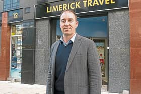 Managing director of Limerick Travel Peter Brazil | PICTURE: Adrian Butler