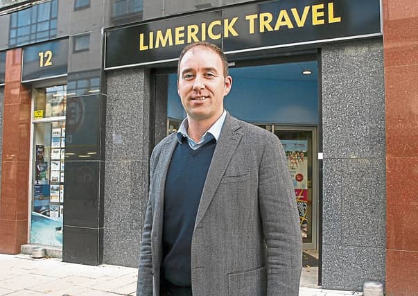 Managing director of Limerick Travel Peter Brazil | PICTURE: Adrian Butler