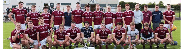 The Dicksboro team that defeated O'Loughlin Gaels on Tuesday night.