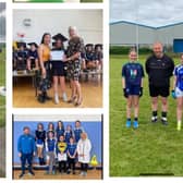 A collage of images of Zara shared by her school St Oliver's Primary School on Friday