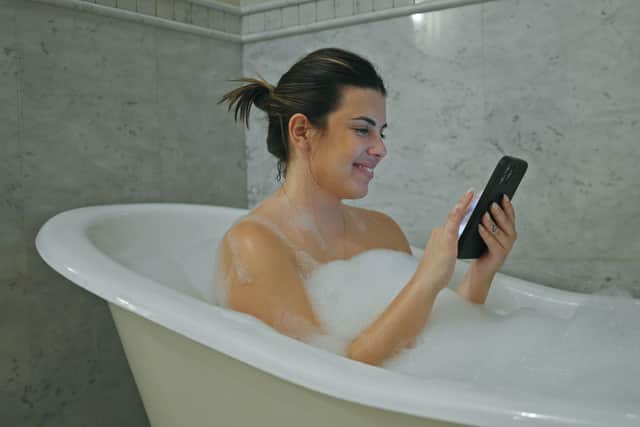 2. Swap a bubbly bath for a short shower