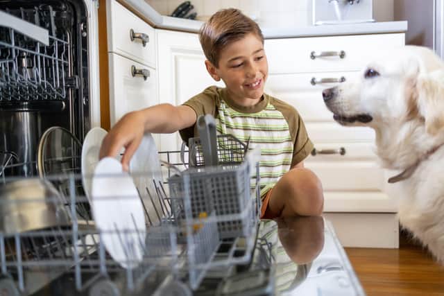 6. Make sure your dishwasher is fully loaded
