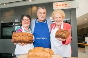 L-R: Mary D’Arcy (incoming National President of the ICA), Robert Kennedy (Euronics) and Anna May McHugh (NPA Managing Director)