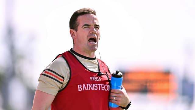 Louth manager Ger Brennan